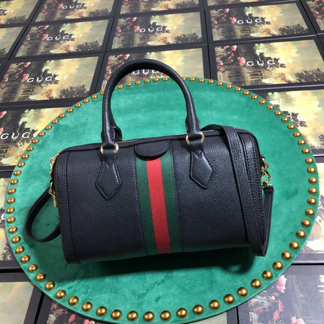 Gucci女包 524589 古馳牛皮手提包 Gucci枕頭包 Gucci女士手袋  gqy1088